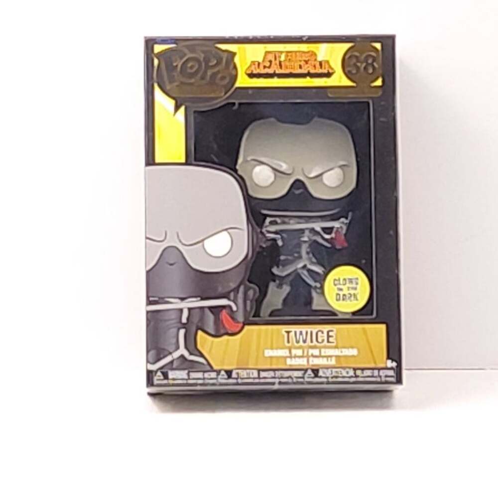 Funko Pop Pin My Hero Academia Twice #38 Glow in the Dark GITD New Sealed